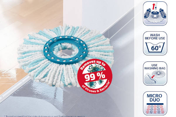 Nakładka do mopa Leifheit Clean Twist Disc 52104